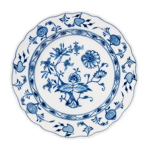 Meissen Blue Onion Plate