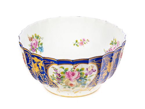 Dresden Hand Painted Bowl
