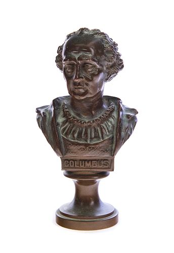 Bronze Bust of Columbus