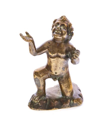 Bronze Statue of Boy