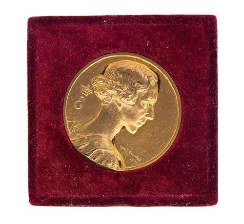 Queen Elizabeth Bronze Medal 1956