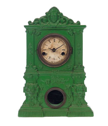 Victorian American Clock Co. Cast Iron Minerva Head