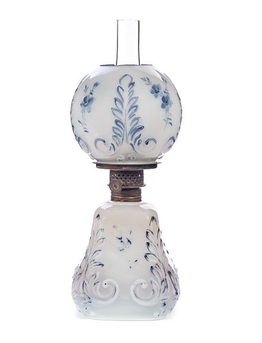 Miniature Victorian Banquet Oil Lamp