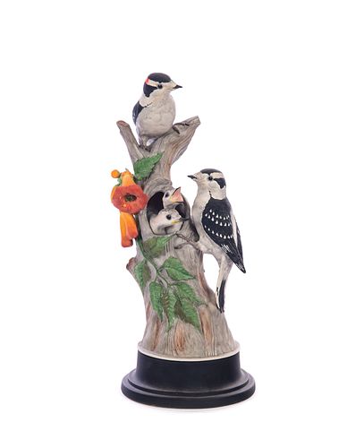 BOEHM LIMITED EDITION DOWNY WOODPECKERS