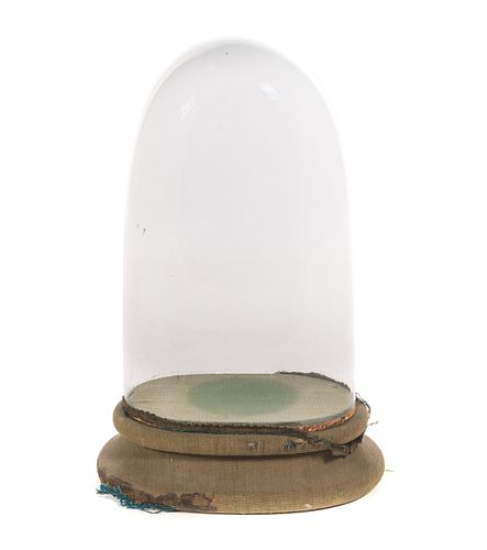 Hand Blown Antique oval Clock Dome