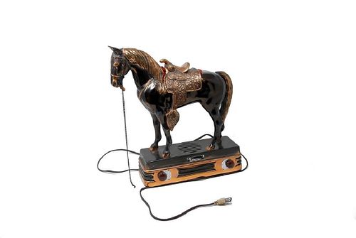 Abbotwares Art Deco Horse Radio