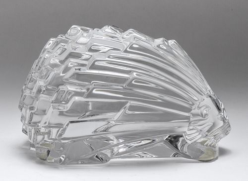 Baccarat Crystal Porcupine Figurine