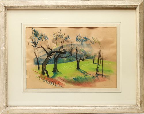 Peter Cook Landscape Pastel on Paper