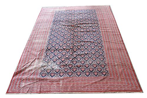 Persian Geometric Carpet 9' 1" x 12' 5