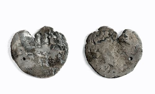 16th C. Spanish Silver Cob Coin (Macuquina) - 1.1 g