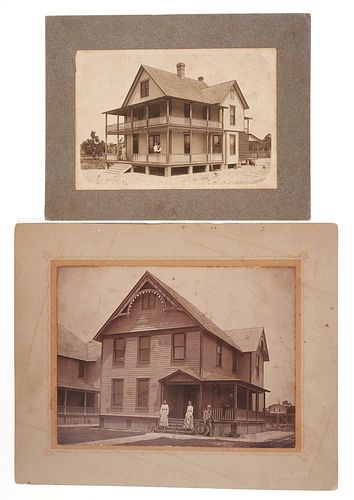2 Early St. Petersburg House Photos, c 1905
