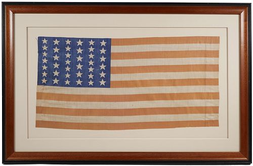 Rare 39-Star US Flag, circa 1889