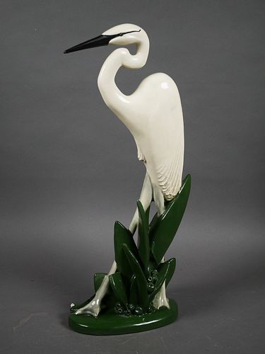 ROYAL HICKMAN 18" Florida Egret Figurine