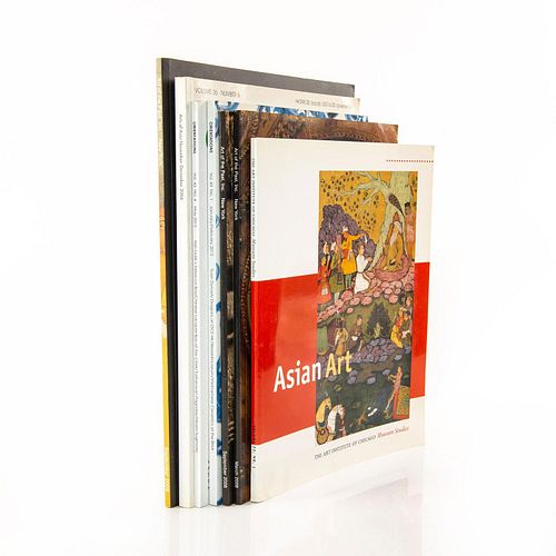GROUP OF 7 MAGAZINES AND BOOKS: ASIAN ARTS, 1996-2012