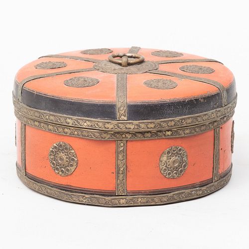 Indian Lacquer Seed Box, Modern