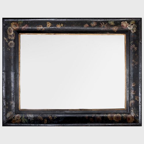 Victorian Tôle Painted Mirror