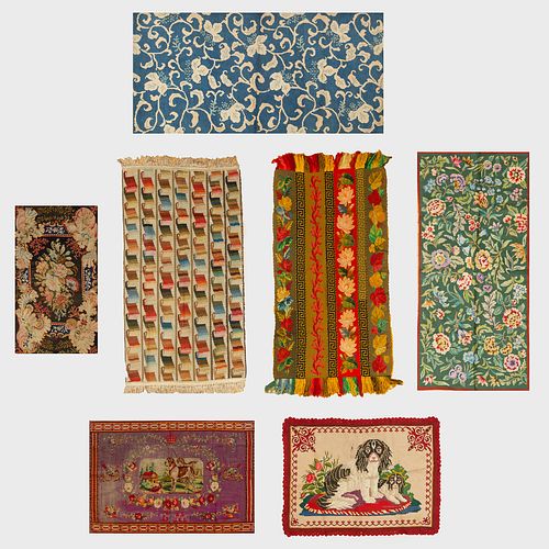 Miscellaneous Group of Seven Rugs