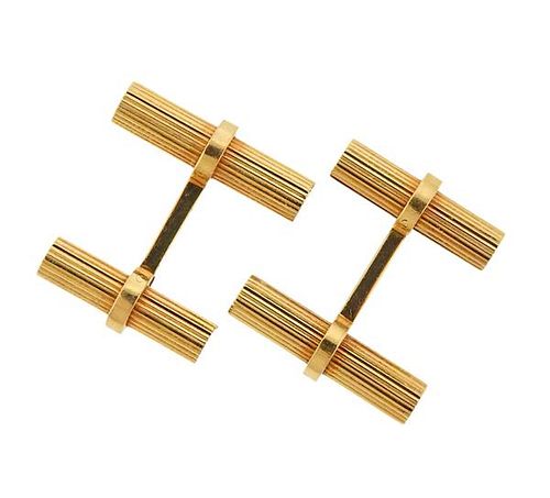 Tiffany &amp; Co 14k Gold Cufflinks