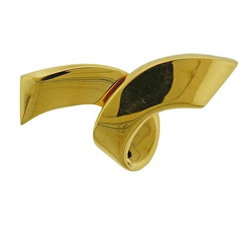 Tiffany &amp; Co Picasso 18k Gold Brooch Pin 