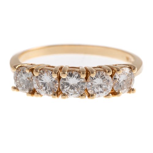 A 1.20 ctw Diamond Band in 14K Yellow Gold