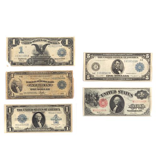 Nice Collection of US Large Currency
