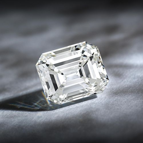 4.13-Carat Emerald-Cut Loose Diamond, G/VVS1