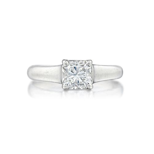 Tiffany & Co. 0.92-Carat Lucida Diamond Ring