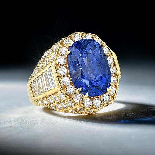 Van Cleef & Arpels Sapphire and Diamond Ring