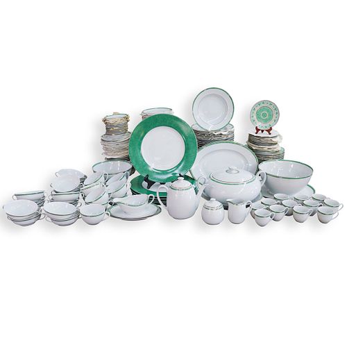 (174 Pc) Large Set of Christofle Porcelain Dinner Service