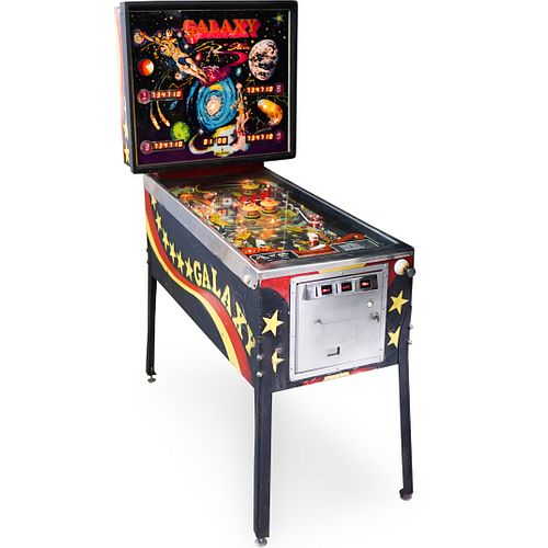 Retro Galaxy Pinball Machine