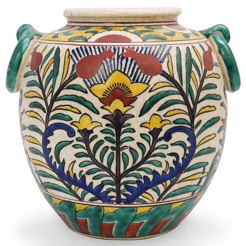 Chinese Crackled Glaze Porcelain Vessel