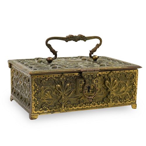 Continental Bronze & Brass Box