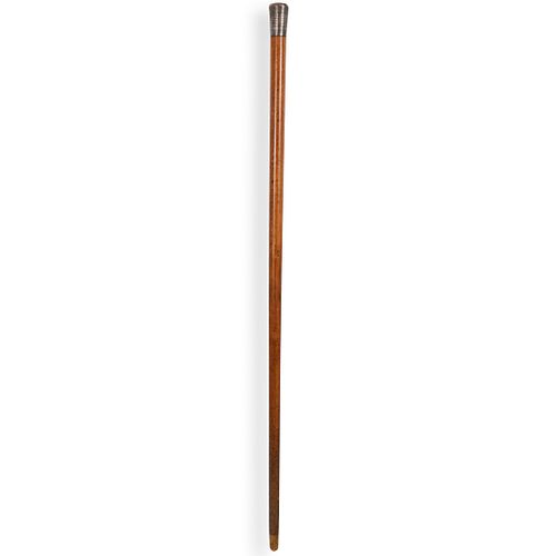Walking Cane With Sterling Silver Top