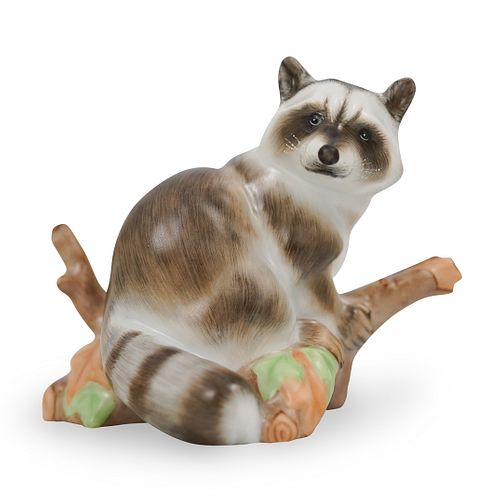 Herend Porcelain Raccoon figurineÂ