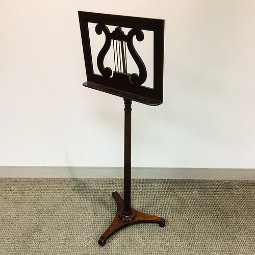 Palmer Manufacturing Co. Classical-style Mahogany Music Stand
