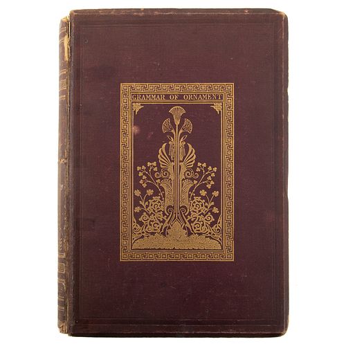 Rare Book: Owen Jones, Grammar Of Ornament, 1865