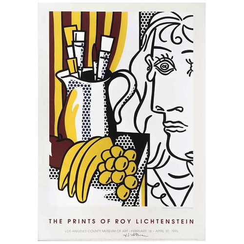 ROY LICHTENSTEIN, The Prints of Roy Lichtenstein (Still Life with Picasso, 1973), Signed, Offset Screenprint, 30.7 x 22" (78 x 56 cm)