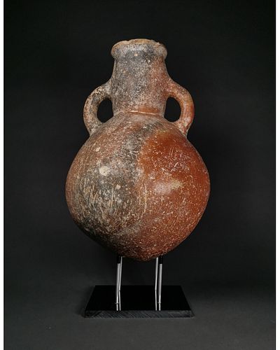 CYPRIOT TERRACOTTA AMPHORA WITH HANDLES