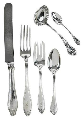 Paul Revere Sterling Flatware and More, 51 Pieces