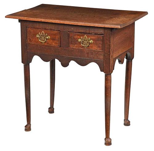 Queen Anne Oak Dressing Table