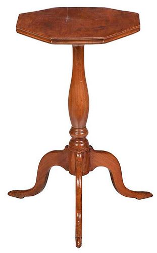 Historic Virginia Federal Walnut Candle Stand