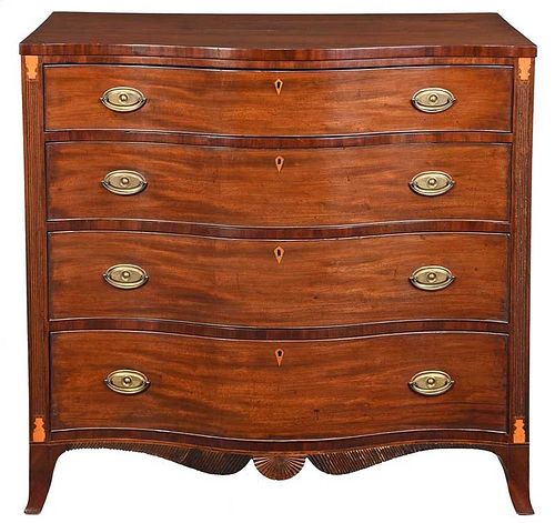 Rare and Important Southern Federal Chest