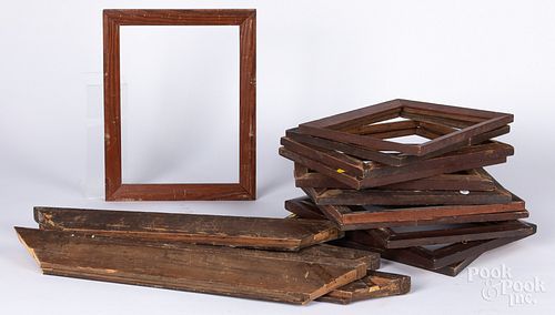 Group of antique frames.