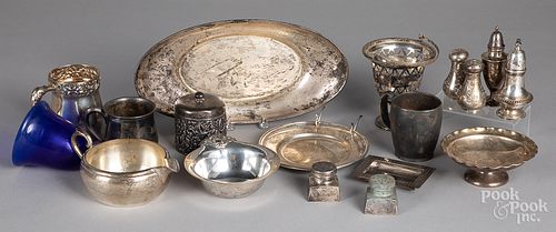 Sterling silver tablewares, 53.6 ozt.