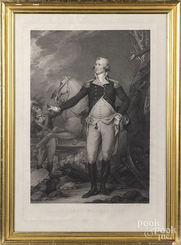 Engraving of General Washington