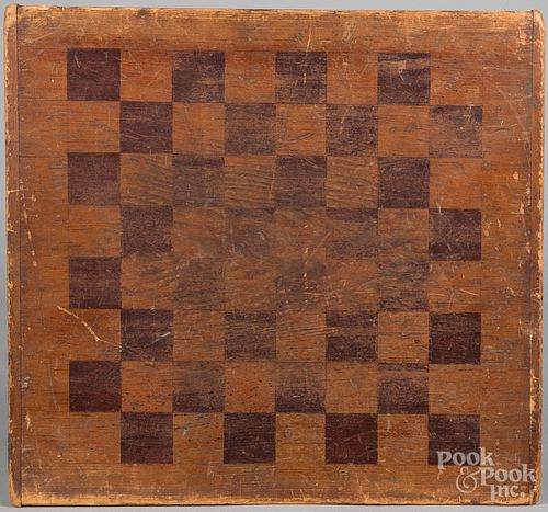 Three painted gameboards, early 20th c.