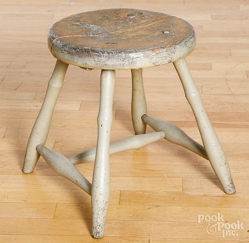 Windsor stool, early 19th c.