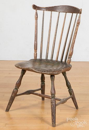 Fanback Windsor chair, ca. 1790.