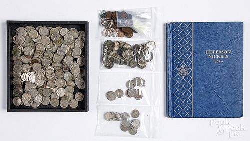Buffalo nickels, Indian pennies, etc.