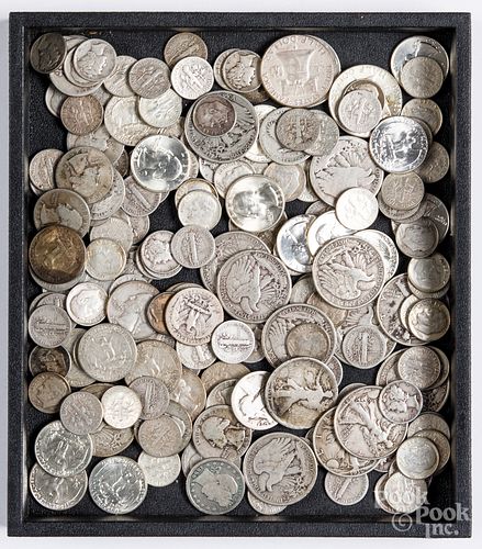 US silver coins, 23.8 ozt.